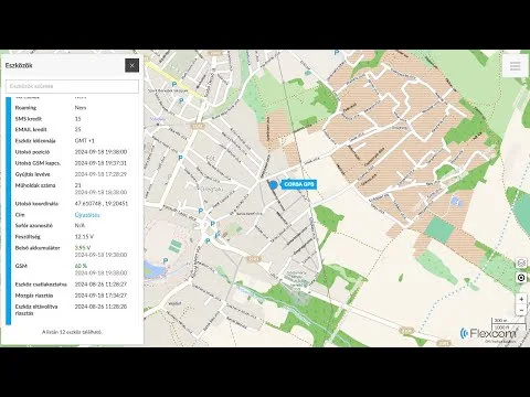 GPS Positioning System - Riasztások kezelése – videó előnézete
